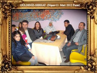 GULDENIZ SERHAT NİŞAN TÖRENİ