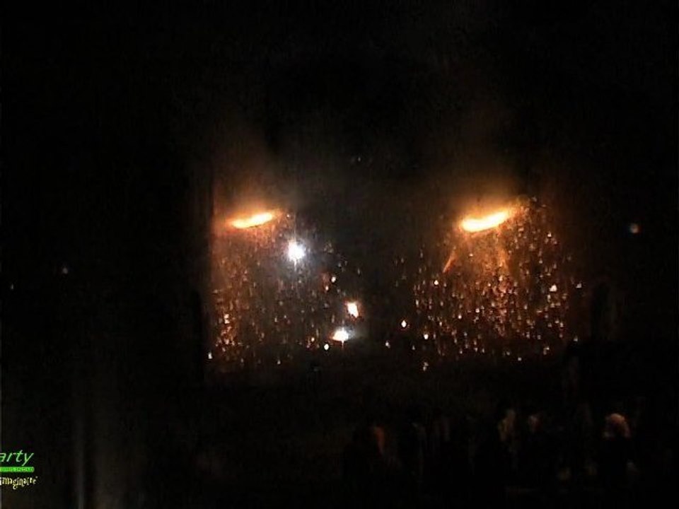 Effets spéciaux. PyroThéâtre avec Pyro Party