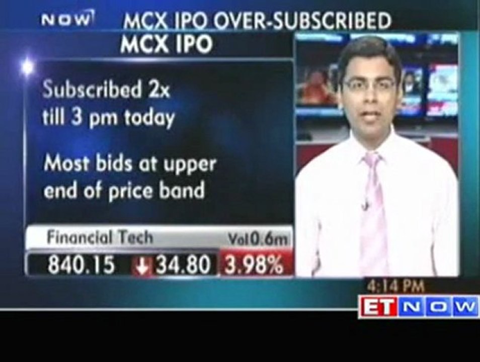 MCX IPO oversubscribed more than 2 times