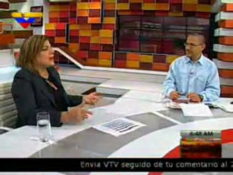 (VIDEO) Toda Venezuela Entrevista a la ministra para la Salud Eugenia Sader 26.03.2012 1/2