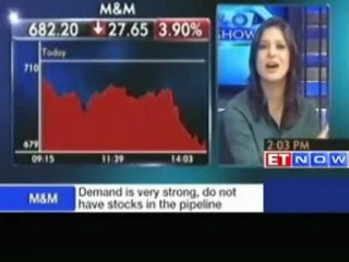 M&M: Have strong demand don't have stocks