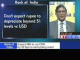 Bank of India - Do not expect rupee to depreciate beyond Rs 51 levels