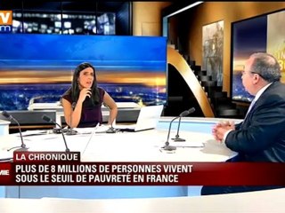 Plus de huit millions de personnes vivent sous le seuil de pauvreté en France