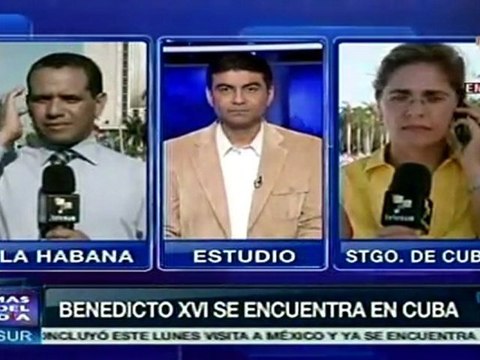 Todo listo en Cuba para recibir al papa Benedicto XVI