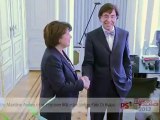 Rencontre entre Martine Aubry et le Premier Ministre Belge Elio Di Rupo