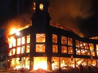 (1) Allied Carpets on fire - Tottenham Riots - August 7, 2011