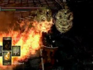 Guide FR HD Dark Souls partie 21-3 [démon mille pattes izalith la perdue]