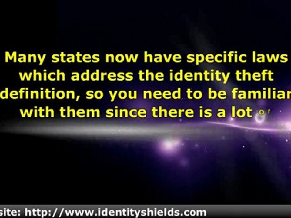 Identity Theft Definition and its Forms