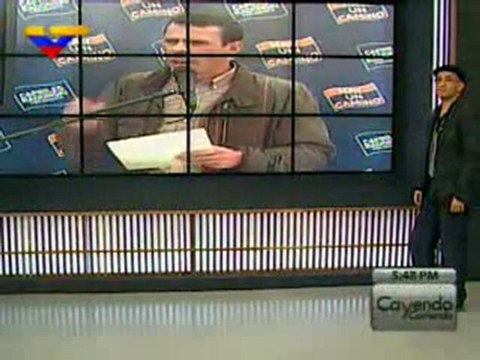 (VIDEO) Cayendo y Corriendo del día lunes 26.03.2012 2/2