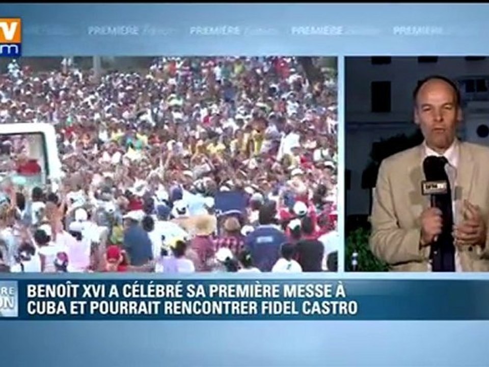 Pape à Cuba : Benoît XVI joue la partie la plus politique de son voyage