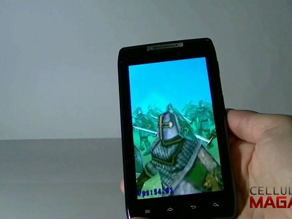 AntuTuBenchmark test sul Motorola RAZR
