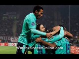 On 28 March 2012 Live Soccer Match Barcelona vs Milan