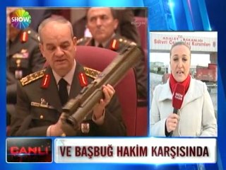 İlker Başbuğ hakim karşısında - 26 mart 2012