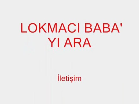 İZMİR LOKMA TATLI TARİFİ LOKMACI BABA DAN