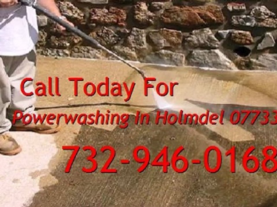 Power Washing in Holmdel 07733| Affordable & Professional