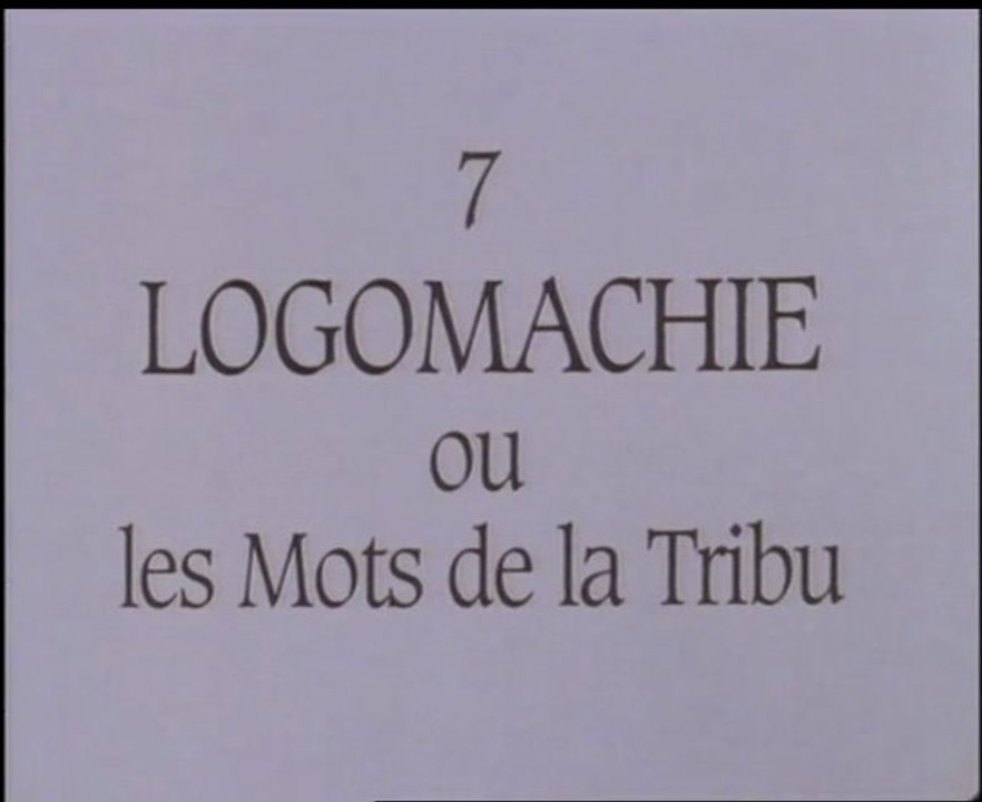Grèce, 12 mots ou l’Héritage de la chouette 07. Logomachie ou les Mots de la Tribu