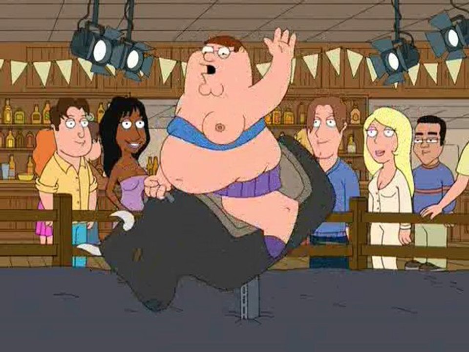 Peter and the mechanical bull.......
