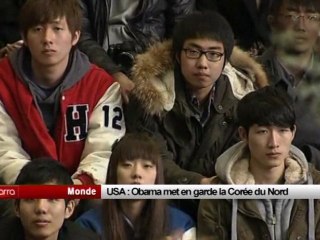 États-Unis, message clair à la Corée du Nord