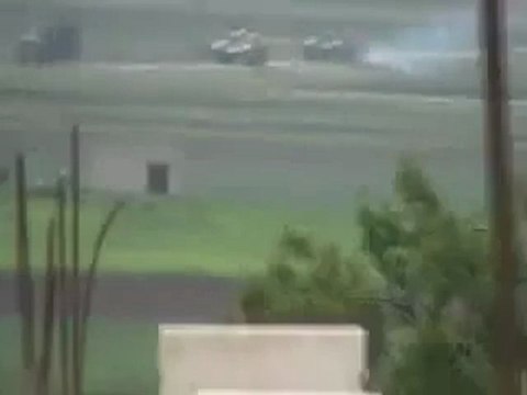 فري برس ريف حماه المحتل تمركز قوات الامن والشبيحة في حي السبيل لكرناز 26 3 2012