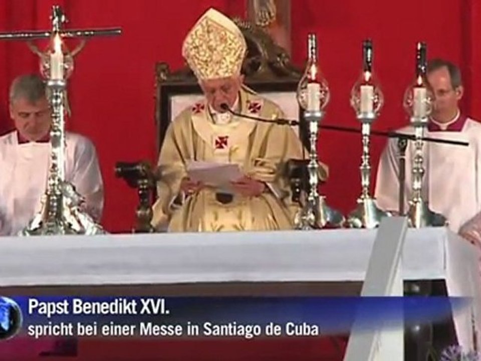 Papst begeistert die kubaner