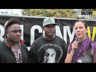 G-SIDE - INTERVIEW with BALCONYTV at Fun Fun Fun Fest (BalconyTV)