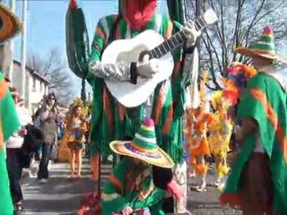 Carnaval 2012 Domont. Avec la participation des "Mexicains d'Attainville" (95)