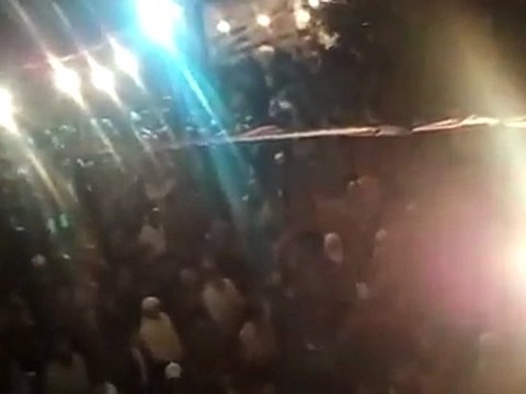 فري برس ريف دمشق دوما مظاهرة مسائية 25 3 2012