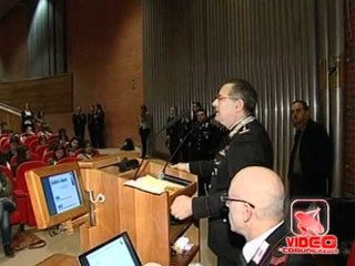 Napoli - I Carabinieri dagli studenti di Monte Sant'Angelo (26.03.12)