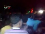 فري برس  دير الزور مظاهرة مسائية حاشدة في حي العمال 26 3 2012 ج1
