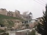فري برس ريف دمشق قصف القلعة لليوم السادس عشر 26  3 2012 ج2