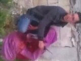 فري برس حمص الرستن الجيش الحر يحاول اسعاف الجرحى  26 3 2012