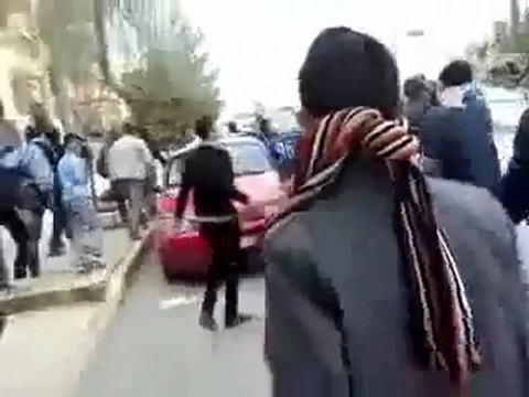 فري برس حلب حلب الجديدة مظاهرة طلابية من مدرسة موسى بن النصير 26 3 2012