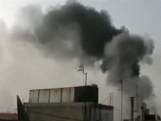 فري برس حمص القديمة تقصف بجميع الاسلحة 26 3 2012