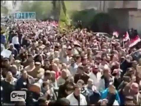 فري برس ريف حماه المحتل مدينة سلمية ثالث المدن السورية الثائرة على الأسد