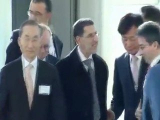 Presidente de Morocco llega a Corea del Sur, Bienvenido!