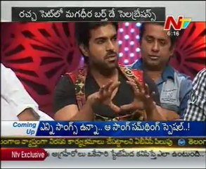 Ram Charan Birthday Celebrations at Racha Set