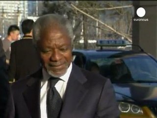 Damas accepte le plan de l'émissaire de l'Onu Kofi Annan