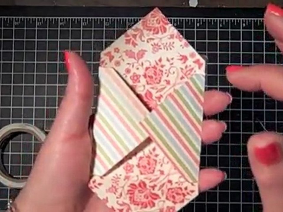 Stampin' Up! Tutorial Easy Envelope Treat Pouch