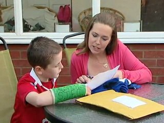 Meet the boy whose arm was broken by Wayne Rooney