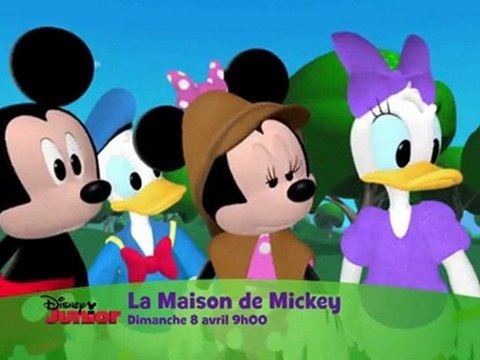Disney Junior - La Maison de Mickey, la chasse aux oeufs de Pâques - Dimanche 8 Avril à 9H00