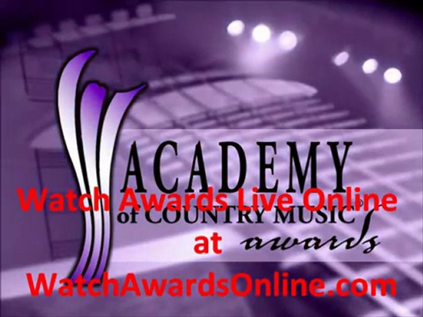 ⁣watch Country Music Awards 2012 streaming