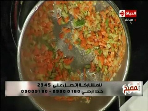 الشيف يسري خميس شوربة الكرنب وشوربة البروكلي والزبادي