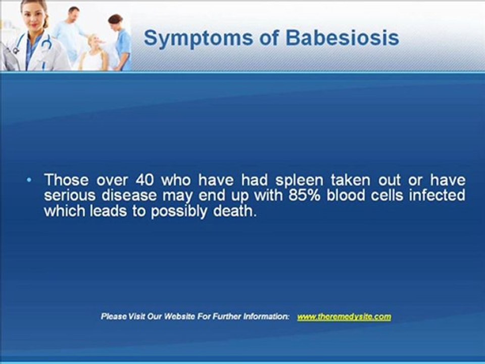 Babesiosis - The Kiss of the Tick