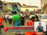 (VIDEO) Seguidores de Capriles Radonski agredieron a corresponsal de VTV en Táchira