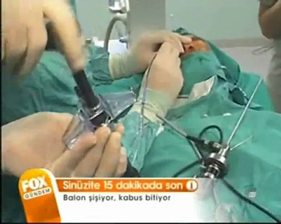 Sinüzite 15 Dk de son