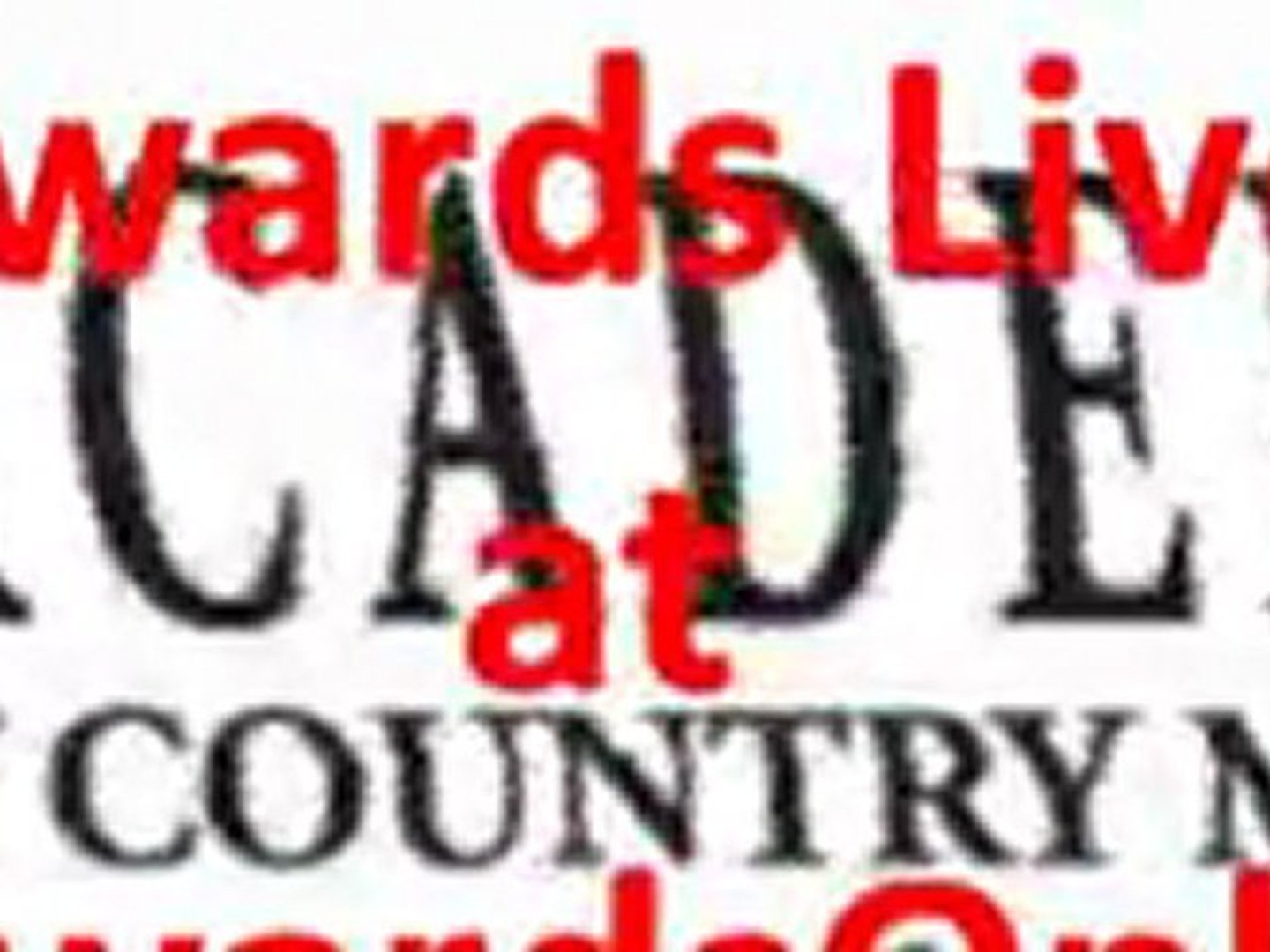 watch the Country Music Awards 2012 live streaming