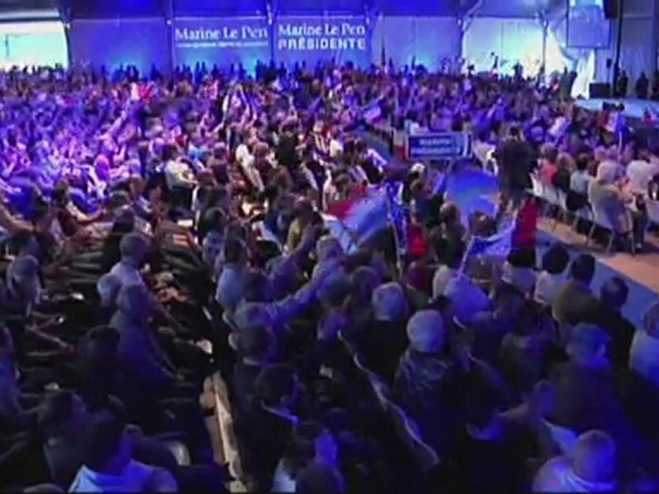 Meeting Présidentiel Marine Le Pen de Nantes