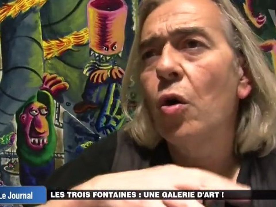 Les Trois Fontaines : une galeried’art ! (Cergy)
