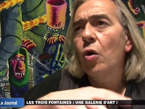 Les Trois Fontaines : une galeried’art ! (Cergy)