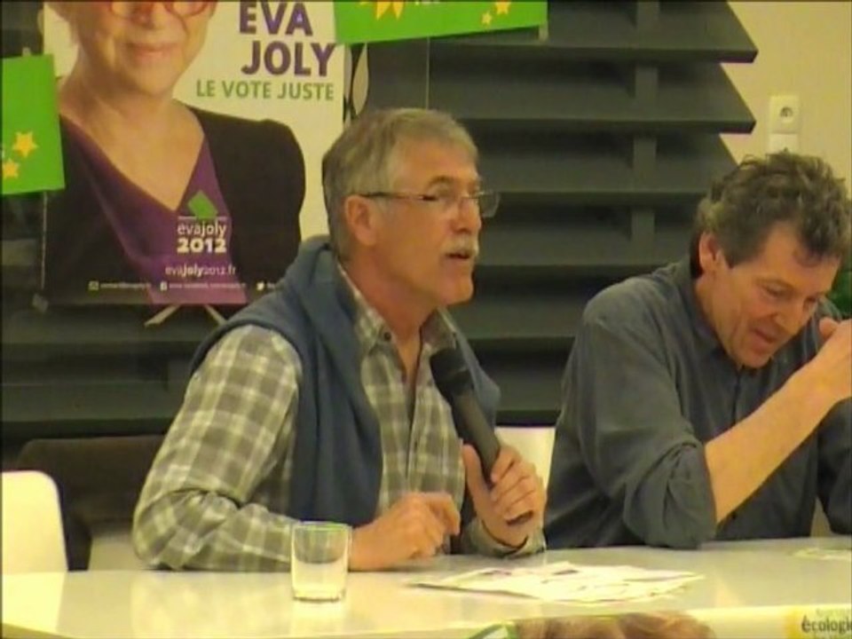 Réunion débat avec Alain Lipietz sur la transition écologique de l'économie à Maisons-Alfort